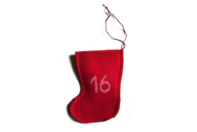Nikolausstiefel Adventskalender