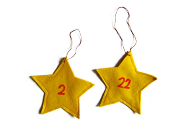 Sternenbeutel Adventskalender