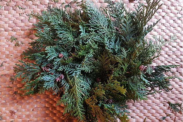 Adventskranz selber binden