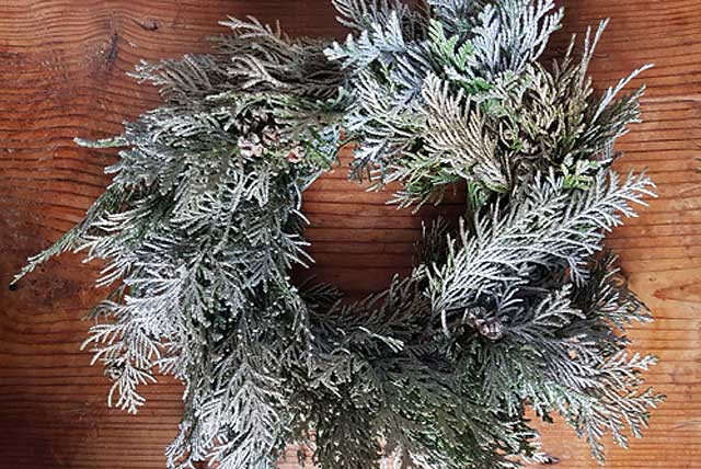 Adventskranz selber binden