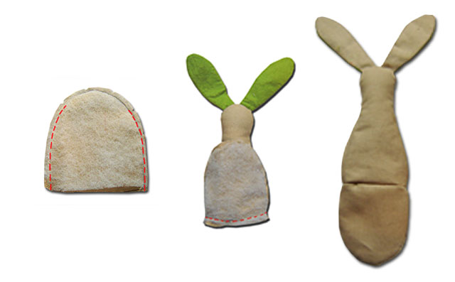 Nähanleitung Eierwärmer Hase