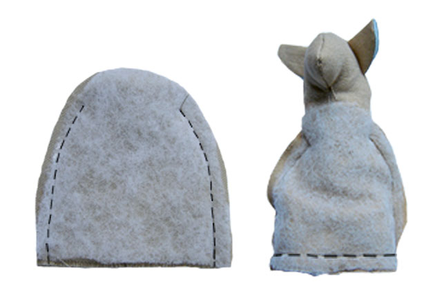Eierwärmer Schaf - Schnittmuster