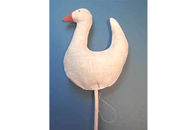 Dekostecker Gans nähen