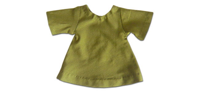 Puppenkleidchen nähen
