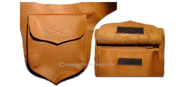 Gürteltasche selber nähen