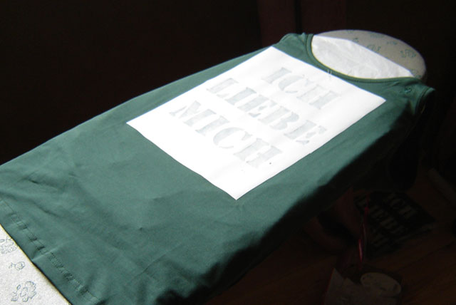 Textildruck selber machen