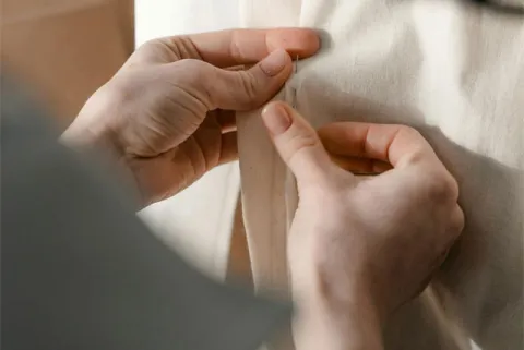 Hose kürzen mit Handsaum