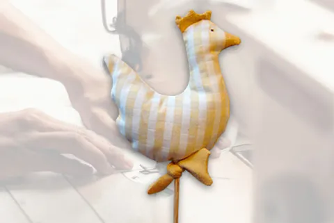 Dekostecker Huhn für Garten, Balkon und Blumentöpfe