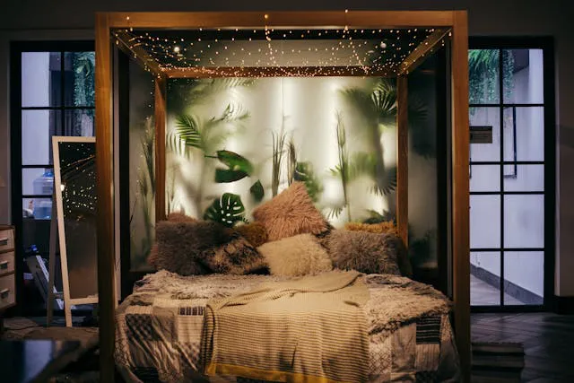 DIY-Nähprojekte für einen charmanten Vintage-inspirierten Schlafzimmer-Look